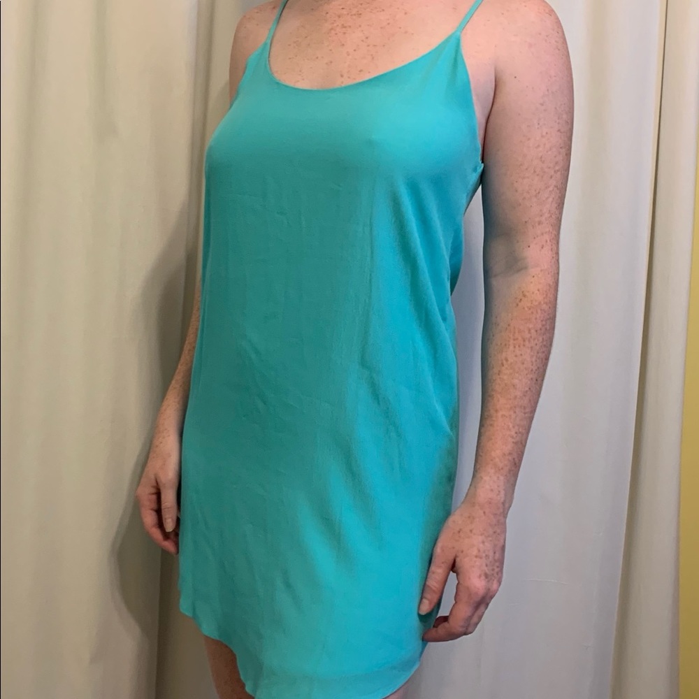 Lucy love aqua mini dress